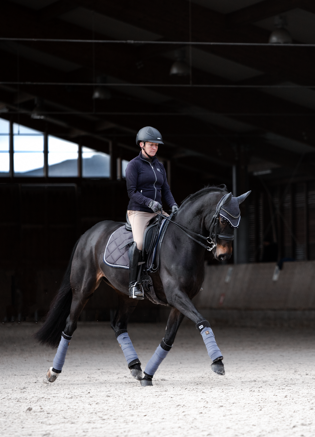 Schabrackenset – GRAU/BLAU