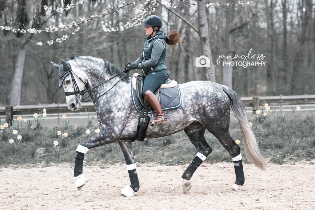 Schabrackenset – GRAU/BLAU