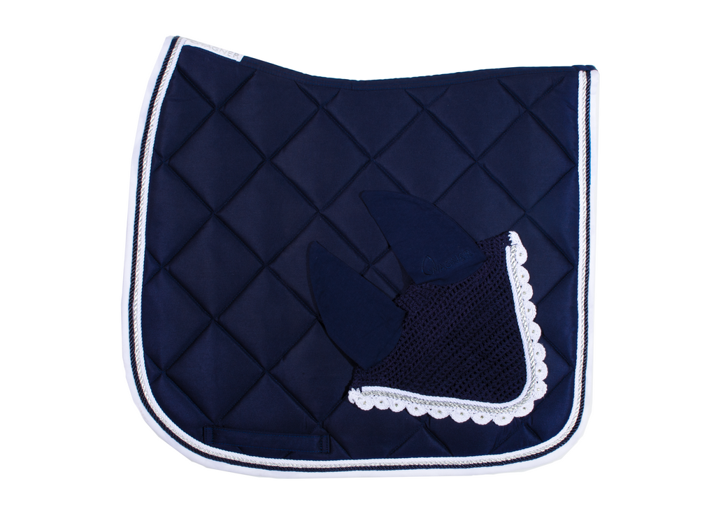 Schabrackenset – BLAU/WEISS