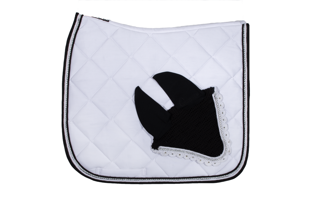 Schabrackenset – WEISS/SCHWARZ